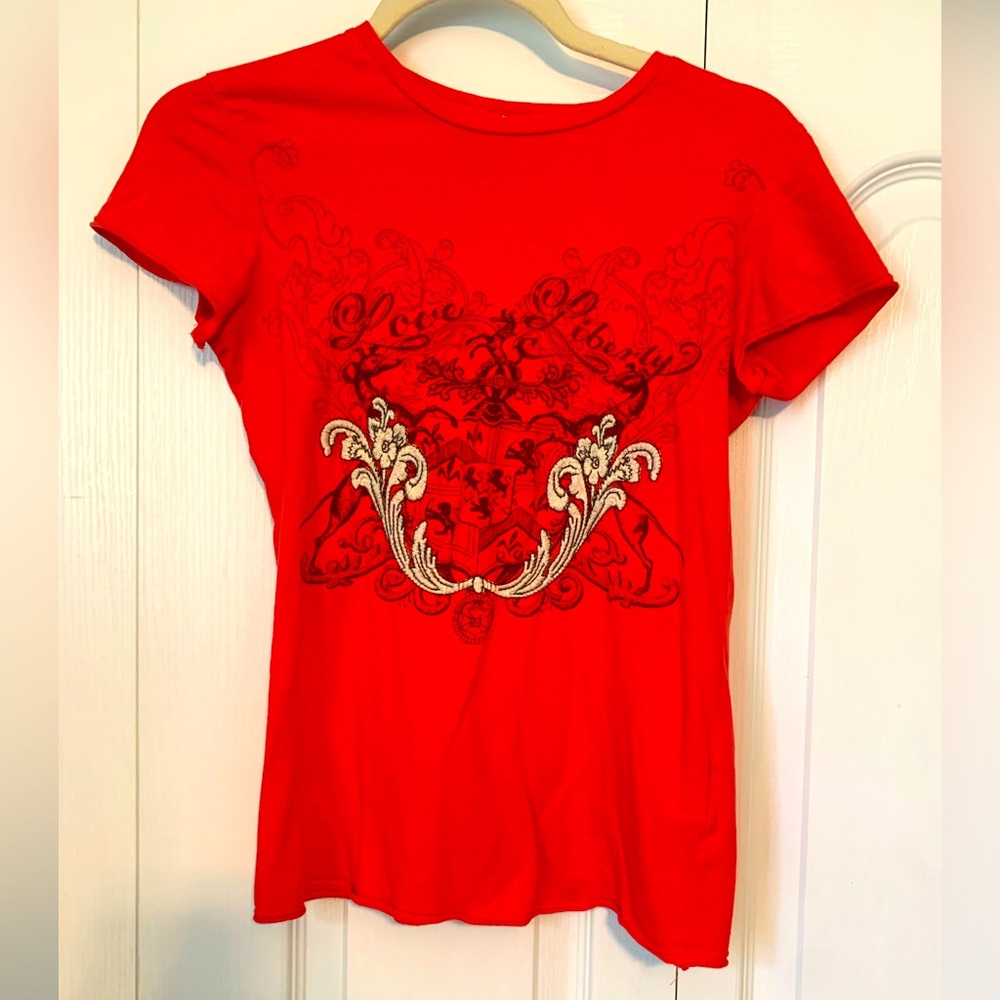 For Love And Liberty Vintage Y2K Pink Shirt - Size XS